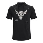 Camiseta-Manga-Corta-under-armour-para-hombre-Ua-Pjt-Rock-Terry-Ss-Hd-para-entrenamiento-color-negro.-Frente-Sin-Modelo