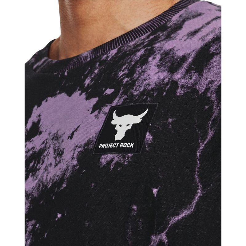 Camiseta-Manga-Larga-under-armour-para-hombre-Ua-Pjt-Rk-Dsrpt-Rvl-Prt-Crw-para-entrenamiento-color-morado.-Cuello