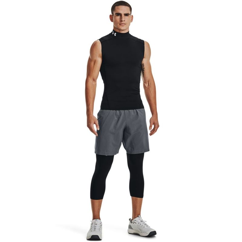 Pantaloneta-under-armour-para-hombre-Ua-Woven-Graphic-Shorts-para-entrenamiento-color-negro.-Outfit-Completo