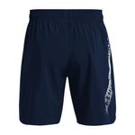 Pantaloneta-under-armour-para-hombre-Ua-Woven-Graphic-Shorts-para-entrenamiento-color-azul.-Reverso-Sin-Modelo