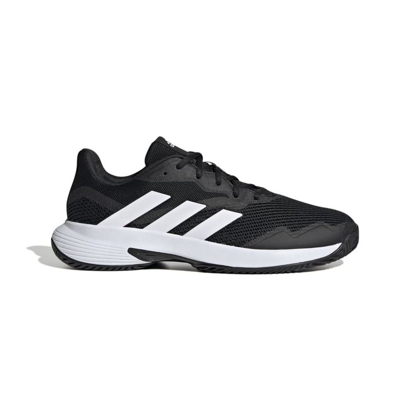 Tenis-adidas-para-hombre-Courtjam-Control-M-para-tenis-color-negro.-Lateral-Externa-Derecha