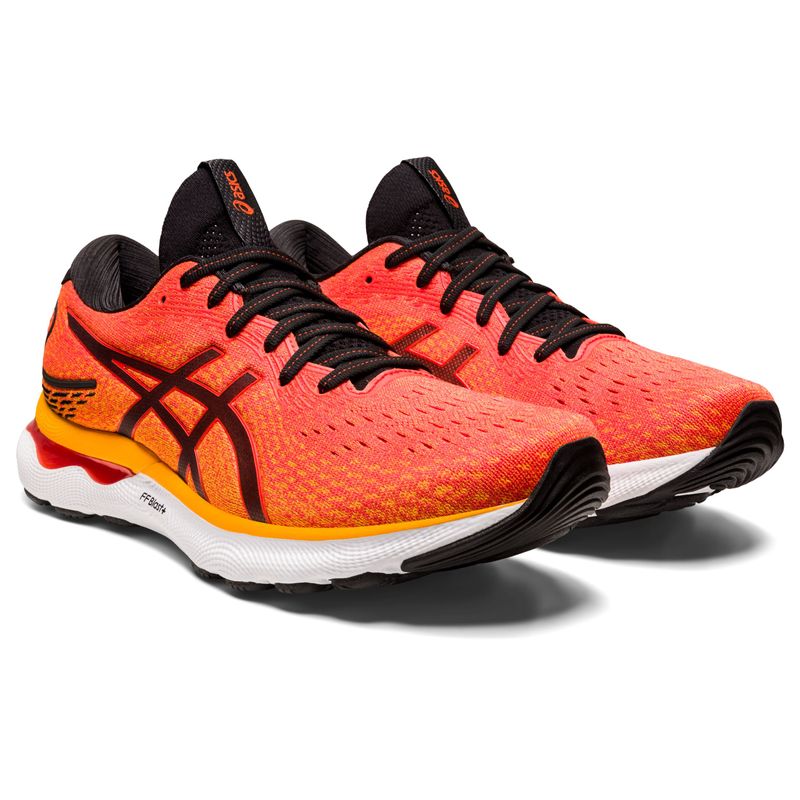 Tenis-asics-para-hombre-Gel-Nimbus-24-para-correr-color-multicolor.-Par-Alineados