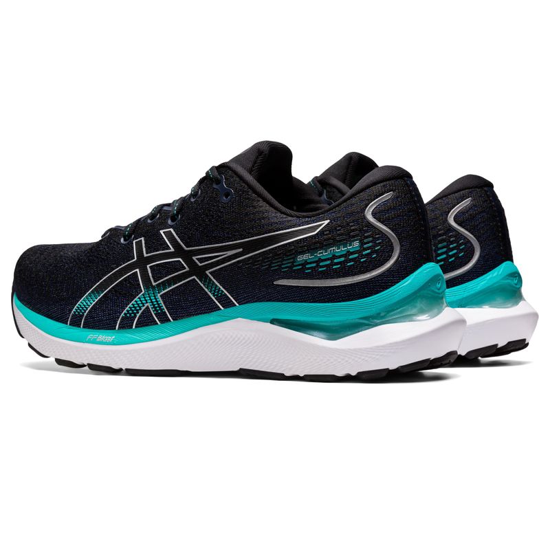 Tenis-asics-para-mujer-Gel-Cumulus-24-para-correr-color-negro.-Detalle-1