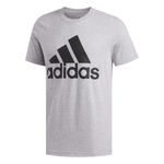 Camiseta-Manga-Corta-adidas-para-hombre-Basic-Bos-Tee-para-moda-color-gris.-Frente-Sin-Modelo