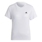 Camiseta-Manga-Corta-adidas-para-mujer-W-Min-Tee-para-entrenamiento-color-blanco.-Frente-Sin-Modelo
