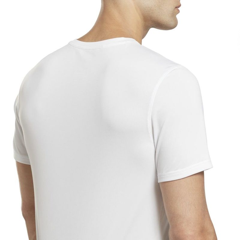 Camiseta-Manga-Corta-reebok-para-hombre-Running--Ss--Graphic-Tee-para-correr-color-blanco.-Detalle-Sobre-Modelo-2