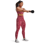 Licra-under-armour-para-mujer-Meridian-Print-Ankle-Leg-para-entrenamiento-color-rosado.-Modelo-In-Action