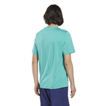 Camiseta-Manga-Corta-reebok-para-hombre-Wor-Melange-Tee-para-entrenamiento-color-multicolor.-Reverso-Sobre-Modelo