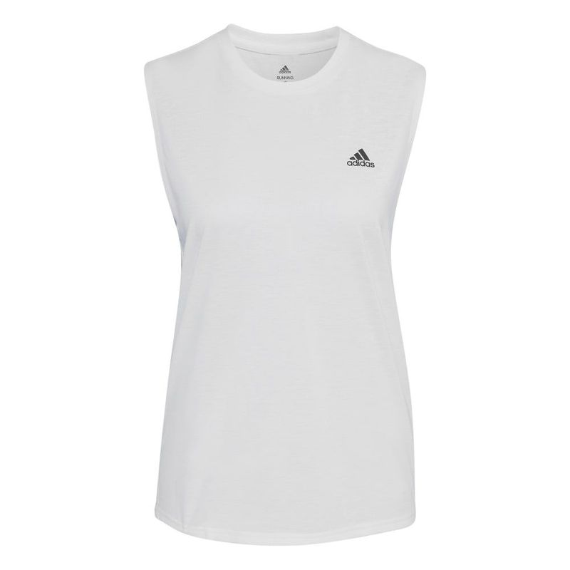 Camiseta-Manga-Sisa-adidas-para-mujer-Ri-3B-Muscl-Tnk-para-correr-color-blanco.-Frente-Sin-Modelo