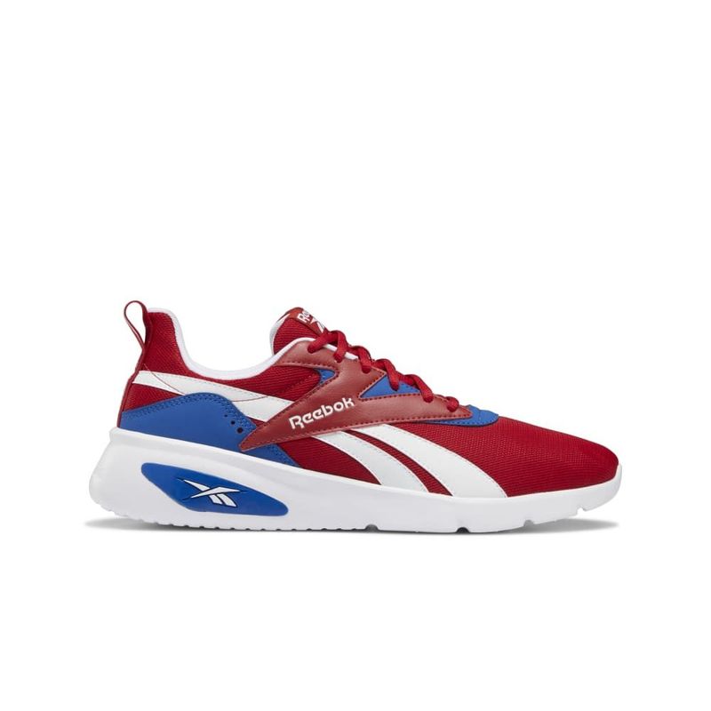 Tenis-reebok-para-hombre-Reebok-Rider-V-para-moda-color-rojo.-Lateral-Externa-Derecha