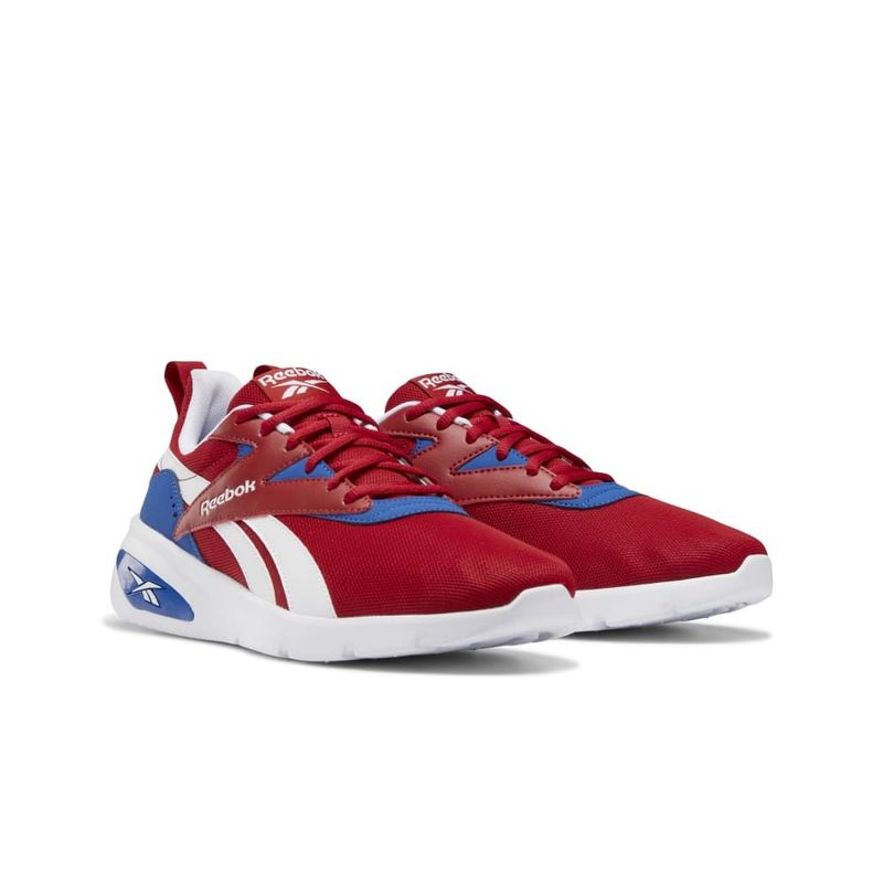 Tenis-reebok-para-hombre-Reebok-Rider-V-para-moda-color-rojo.-Borde-Externo