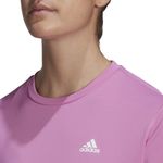Camiseta-Manga-Corta-adidas-para-mujer-Own-The-Run-Tee-para-correr-color-morado.-Detalle-2
