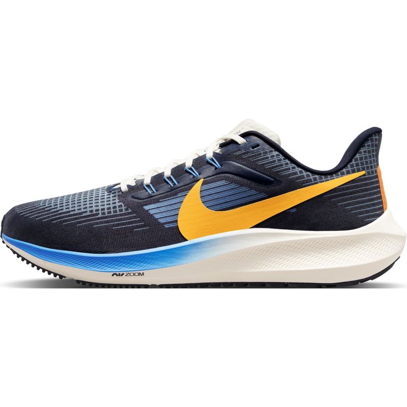 Tenis-nike-para-hombre-Nike-Air-Zoom-Pegasus-39-Prm-para-correr-color-azul.-Lateral-Interna-Izquierda