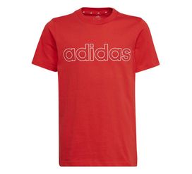 Adidas B Lin T Camiseta Manga Corta rojo de niño lifestyle