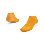 Medias-under-armour-para-hombre-Ua-Armourdry-Run-No-Show-para-correr-color-naranja.-Frente-Sin-Modelo