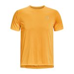 Camiseta-Manga-Corta-under-armour-para-hombre-Ua-Speed-Stride-2.0-Tee-para-correr-color-naranja.-Frente-Sin-Modelo