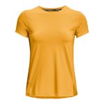 Camiseta-Manga-Corta-under-armour-para-mujer-Ua-Isochill-Run-Laser-Tee-para-correr-color-amarillo.-Frente-Sin-Modelo