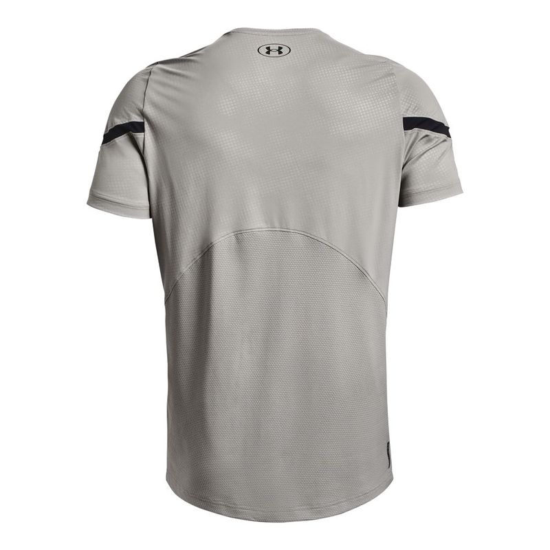 Camiseta-Manga-Corta-under-armour-para-hombre-Ua-Rush-Emboss-Ss-para-entrenamiento-color-morado.-Reverso-Sin-Modelo