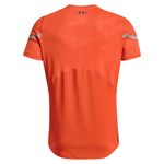Camiseta-Manga-Corta-under-armour-para-hombre-Ua-Rush-Emboss-Ss-para-entrenamiento-color-naranja.-Reverso-Sin-Modelo