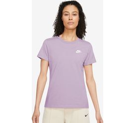 Nike W Nsw Club Tee Camiseta Manga Corta morado de mujer lifestyle