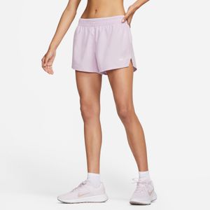 Nike W Nk Df Icnclsh 10K Short Pantaloneta blanco de mujer para correr
