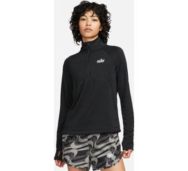 Nike W Nk Df Ic Pacer Hz Top Camiseta Manga Larga negro de mujer para correr