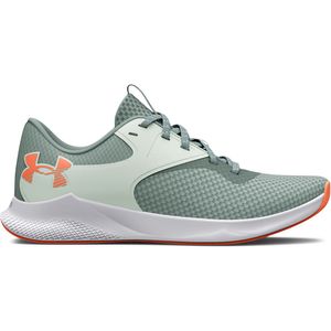 UA W Charged Aurora 2 Tenis verde de mujer para entrenamiento