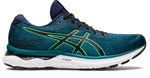 Tenis-asics-para-hombre-Gel-Nimbus-24-para-correr-color-verde.-Lateral-Externa-Derecha