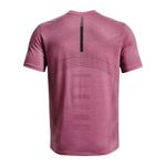 Camiseta-Manga-Corta-under-armour-para-hombre-Ua-Run-Anywhere-Breeze-Tee-para-correr-color-rosado.-Reverso-Sin-Modelo