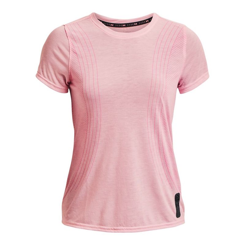 Camiseta-Manga-Corta-under-armour-para-mujer-Ua-Run-Anywhere-Breeze-Tee-para-correr-color-rojo.-Frente-Sin-Modelo