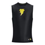 Camiseta-Manga-Sisa-under-armour-para-hombre-Pjt-Rock-Ba-Hg-Isochill-Sl-para-entrenamiento-color-negro.-Frente-Sin-Modelo