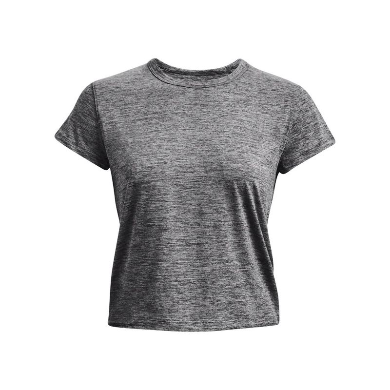 Camiseta-Manga-Corta-under-armour-para-mujer-Ua-Knockout-T-Shirt-para-entrenamiento-color-gris.-Frente-Sin-Modelo