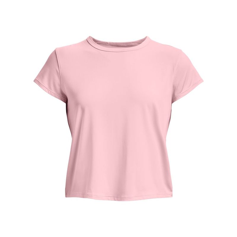 Camiseta-Manga-Corta-under-armour-para-mujer-Ua-Knockout-T-Shirt-para-entrenamiento-color-rosado.-Frente-Sin-Modelo