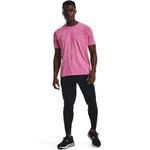 Camiseta-Manga-Corta-under-armour-para-hombre-Ua-Run-Anywhere-Ss-para-correr-color-rosado.-Outfit-Completo