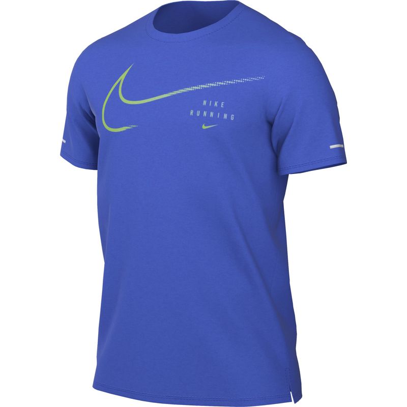 Camiseta-Manga-Corta-nike-para-hombre-M-Nk-Df-Uv-Run-Dvn-Miler-Gx-Ss-para-correr-color-azul.-Frente-Sin-Modelo