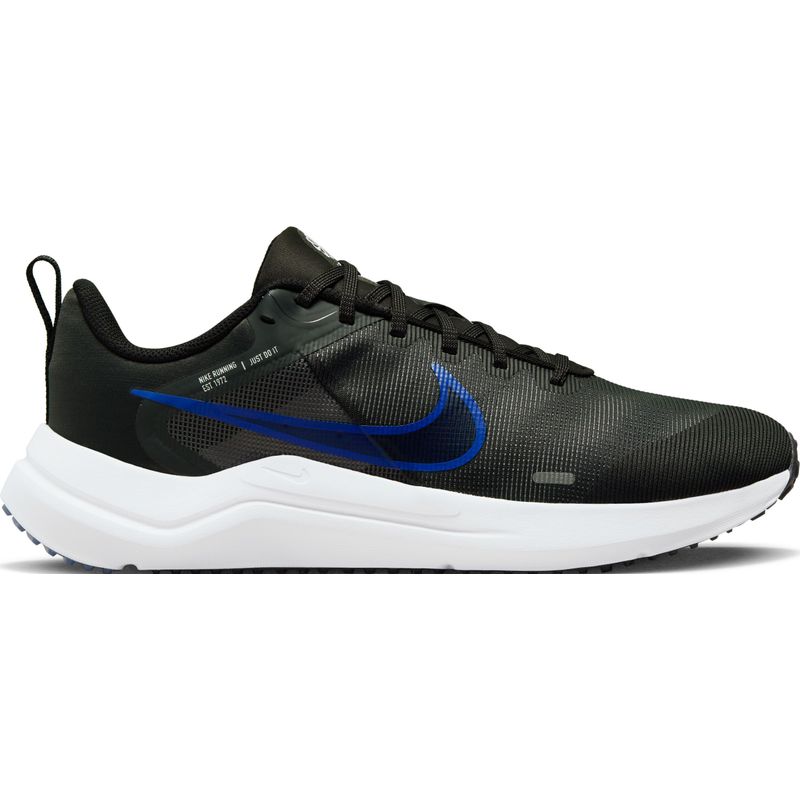 Tenis-nike-para-hombre-Nike-Downshifter-12-para-correr-color-negro.-Lateral-Externa-Derecha