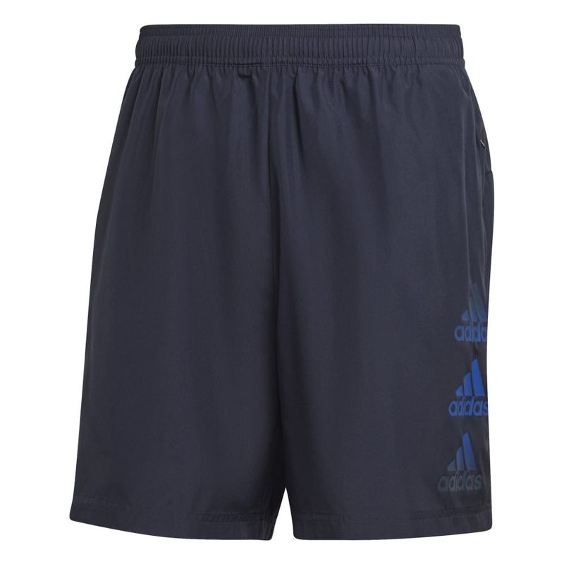 Pantaloneta-adidas-para-hombre-D2M-Logo-Short-para-entrenamiento-color-azul.-Frente-Sin-Modelo