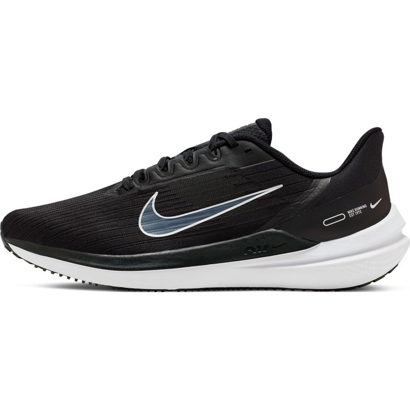 Tenis-nike-para-hombre-Nike-Air-Winflo-9-para-correr-color-negro.-Lateral-Interna-Izquierda