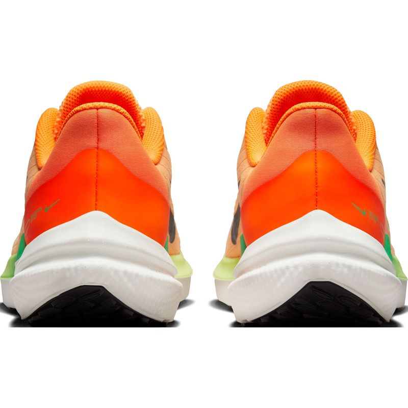 Tenis-nike-para-mujer-Wmns-Nike-Air-Winflo-9-para-correr-color-naranja.-Talon
