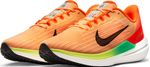 Tenis-nike-para-mujer-Wmns-Nike-Air-Winflo-9-para-correr-color-naranja.-Par-Alineados