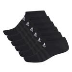 Medias-3-Pack-adidas-para-hombre-Light-Low-6Pp-para-entrenamiento-color-negro.-Frente-Sin-Modelo