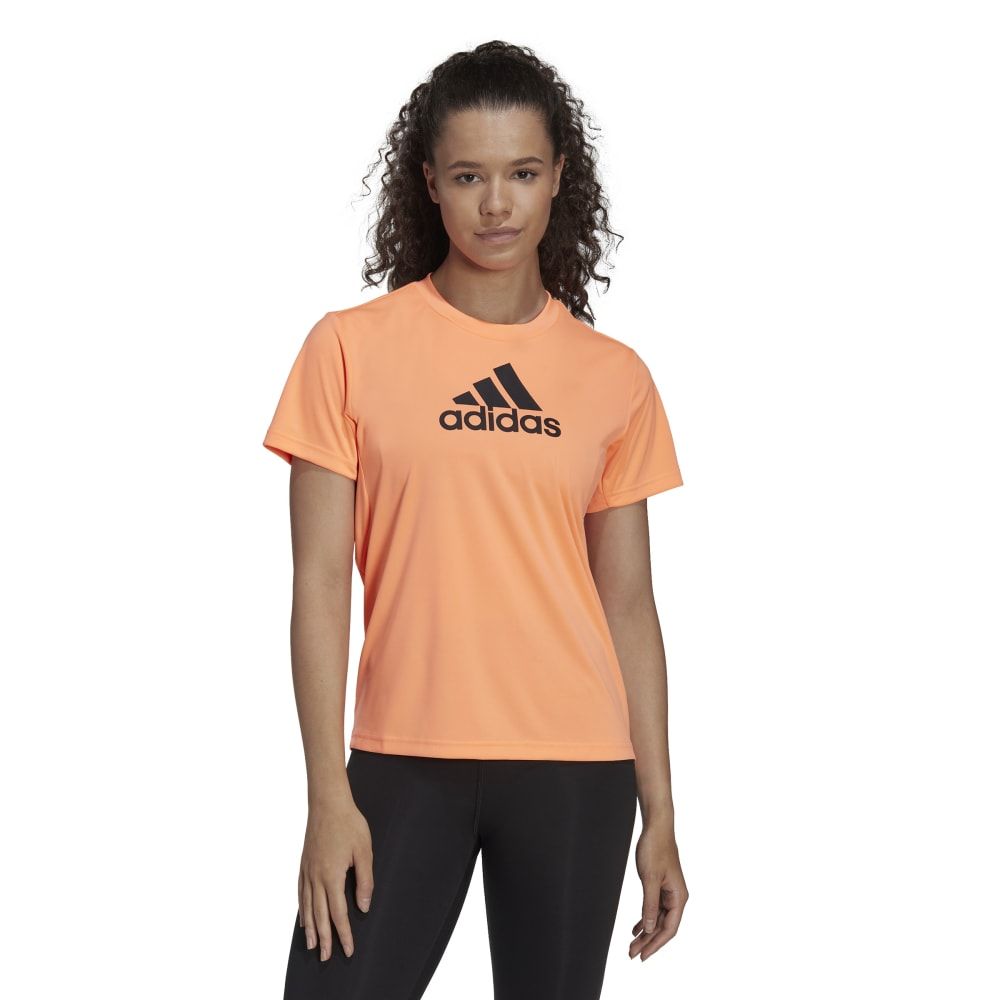 Adidas W Bl T Manga Corta naranja de mujer entrenamiento Referencia HN3891 prochampions