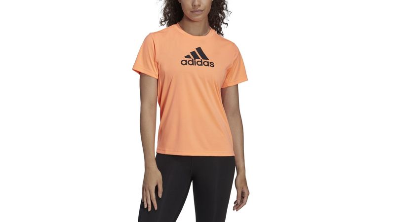 Adidas W Bl T Manga Corta naranja de mujer entrenamiento Referencia HN3891 prochampions
