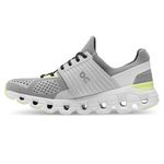 Tenis-on-para-mujer-Cloudswift-para-correr-color-gris.-Lateral-Interna-Izquierda