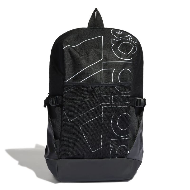 Morral-adidas-para-hombre-Bos-Rspns-para-moda-color-negro.-Frente-Sin-Modelo