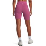 Pantaloneta-under-armour-para-mujer-Ua-Meridian-Bike-Short-para-entrenamiento-color-rosado.-Reverso-Sobre-Modelo