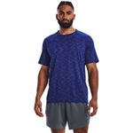Camiseta-Manga-Corta-under-armour-para-hombre-Ua-Tech-2.0-Dash-Ss-para-entrenamiento-color-azul.-Frente-Sobre-Modelo