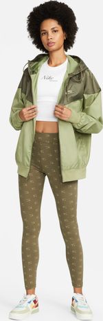 Licra-nike-para-mujer-W-Nsw-Air-Tights-Hr-para-moda-color-verde.-Detalle-Sobre-Modelo-3