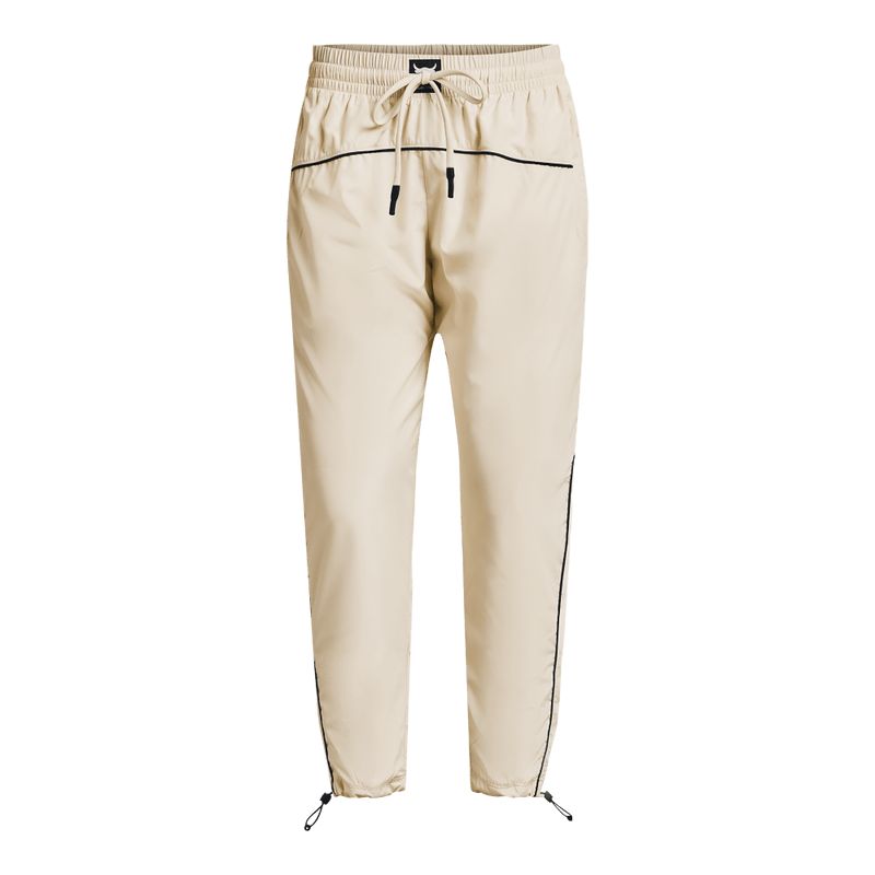 Pantalon-under-armour-para-mujer-Pjt-Rck-Swshy-Pant-para-entrenamiento-color-blanco.-Frente-Sin-Modelo