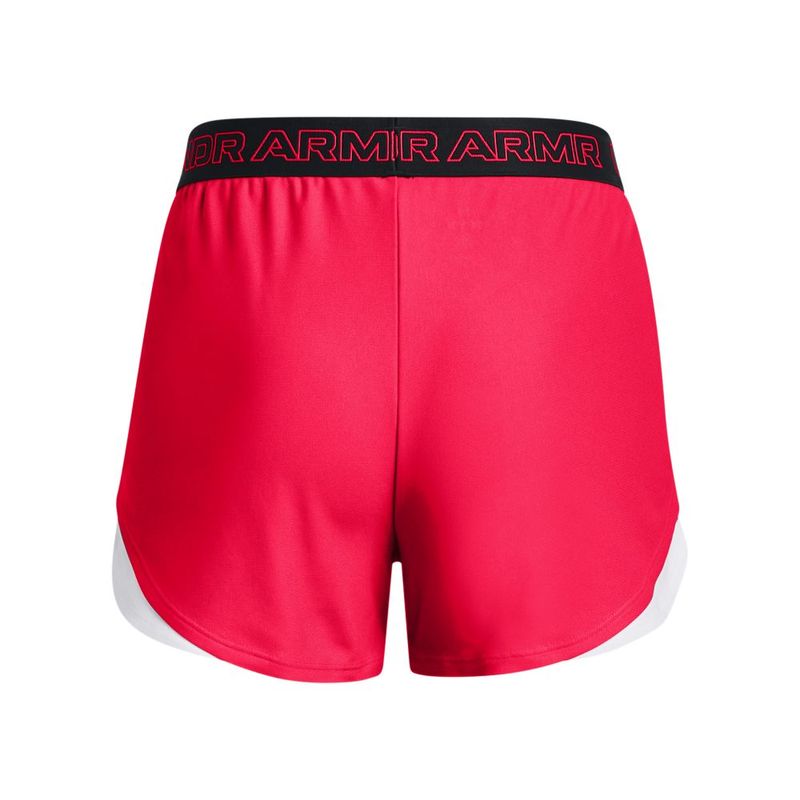 Pantaloneta-under-armour-para-mujer-Play-Up-Shorts-Rfs-para-entrenamiento-color-naranja.-Reverso-Sin-Modelo